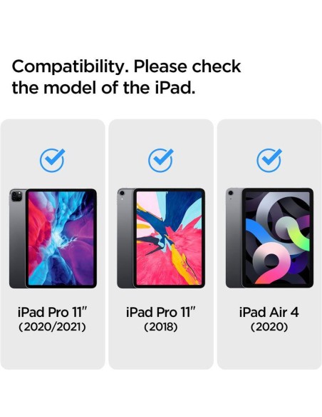 Spigen Smart Fold Plus dėklas, skirtas iPad Air 4 2020 / 5 2022 / iPad Pro 11& 39 & 39 2021 / 2022 - juodas Spigen Smart Fold Plus dėklas, skirtas iPad Air 4 2020 / 5 2022 / iPad Pro 11& 39 & 39 2021 / 2022 - juodas