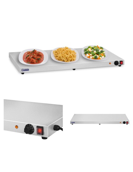 Elektrinis plokštelinis šildymo padėklas stalo šildytuvas 600W Royal Catering Elektrinis plokštelinis šildymo padėklas stalo šildytuvas 600W Royal Catering