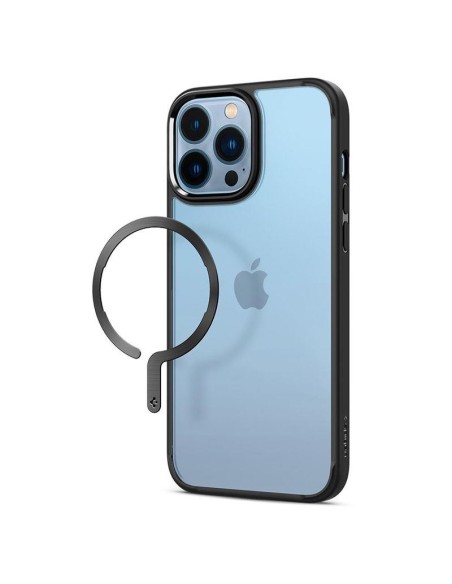 MagSafe Spigen OneTap žiedas - matinė juoda MagSafe Spigen OneTap žiedas - matinė juoda