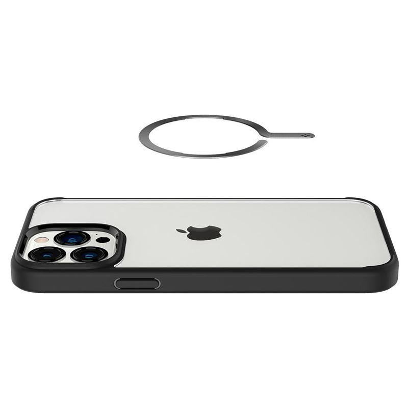 MagSafe Spigen OneTap žiedas - matinė juoda