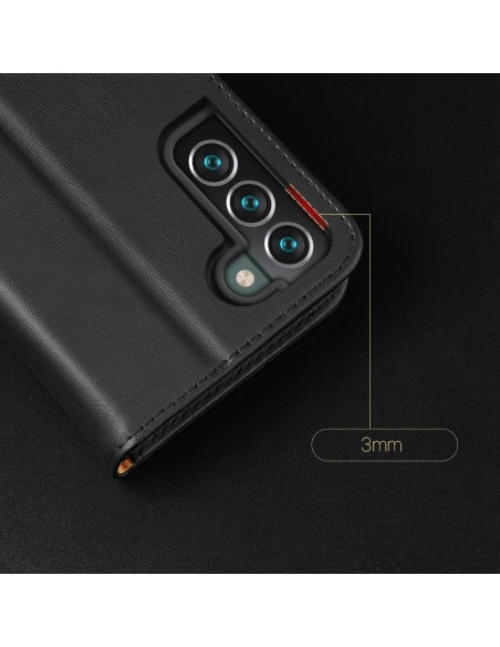 Dux Ducis Hivo odinis dėklas Flip Natūralios odos dangtelis piniginė kortelėms ir dokumentams Samsung Galaxy S22+ (S22 P... Dux Ducis Hivo odinis dėklas Flip Natūralios odos dangtelis piniginė kortelėms ir dokumentams Samsung Galaxy S22+ (S22 P...