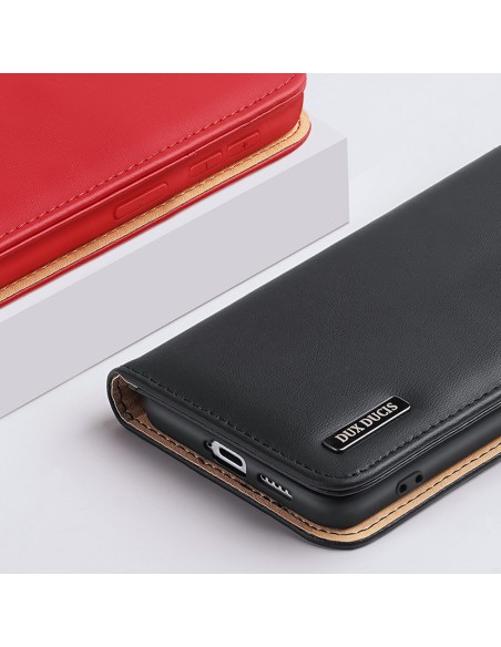 Dux Ducis Hivo odinis dėklas Flip Natūralios odos dangtelis piniginė kortelėms ir dokumentams Samsung Galaxy S22+ (S22 P... Dux Ducis Hivo odinis dėklas Flip Natūralios odos dangtelis piniginė kortelėms ir dokumentams Samsung Galaxy S22+ (S22 P...