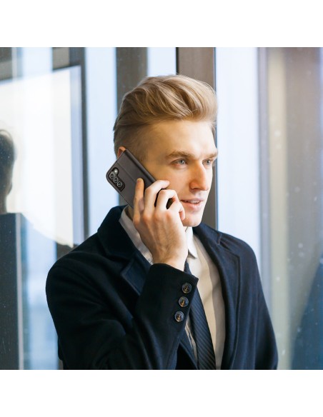 Dux Ducis Hivo odinis dėklas Flip Natūralios odos dangtelis piniginė kortelėms ir dokumentams Samsung Galaxy S22+ (S22 P... Dux Ducis Hivo odinis dėklas Flip Natūralios odos dangtelis piniginė kortelėms ir dokumentams Samsung Galaxy S22+ (S22 P...