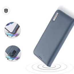 Dux Ducis Hivo odinis dėklas su apverčiamu natūralios odos dangteliu piniginė kortelėms ir dokumentams Samsung Galaxy S2...