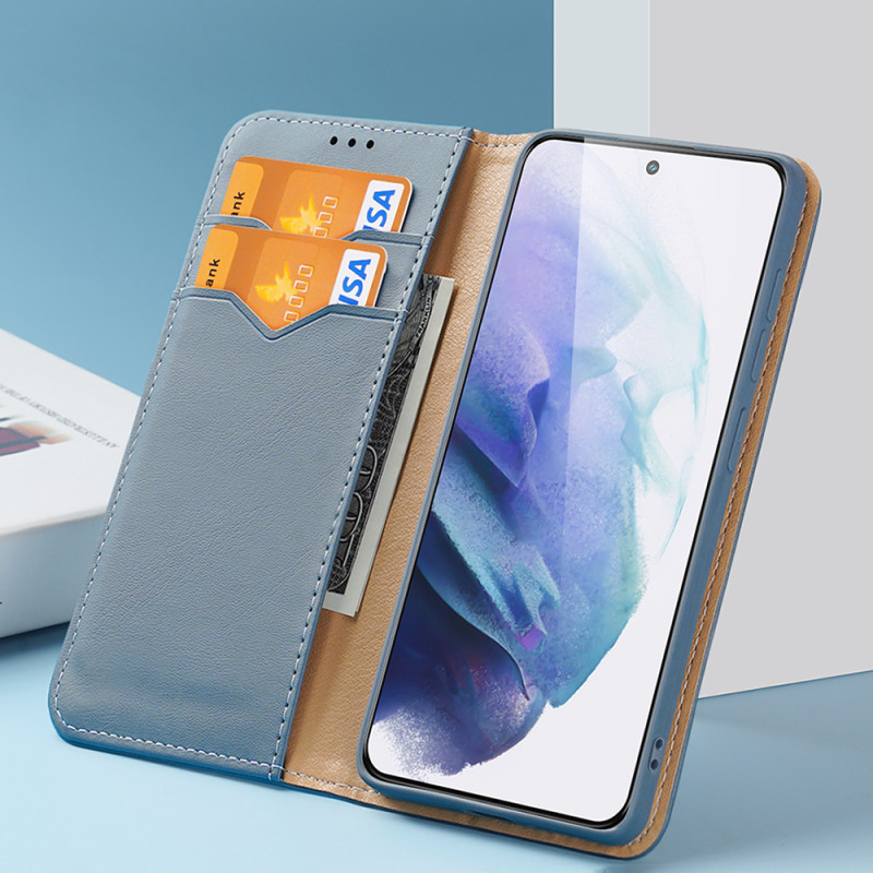 Dux Ducis Hivo odinis dėklas su apverčiamu natūralios odos dangteliu piniginė kortelėms ir dokumentams Samsung Galaxy S2...
