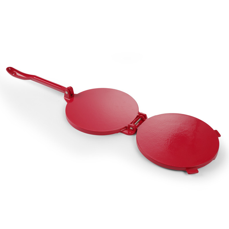 Rankinis tortilijų presas 250 mm raudonas Hendi 513033