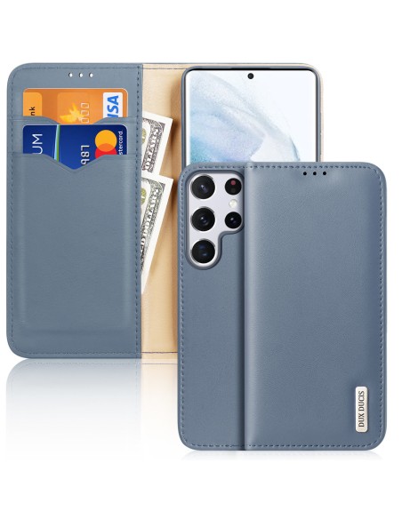 „Dux Ducis Hivo“ odinis atverčiamas dėklas Natūralios odinės dangtelio piniginė kortelėms ir ID „Samsung Galaxy S22 Ultr... „Dux Ducis Hivo“ odinis atverčiamas dėklas Natūralios odinės dangtelio piniginė kortelėms ir ID „Samsung Galaxy S22 Ultr...