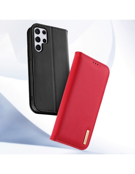 „Dux Ducis Hivo“ odinis atverčiamas dėklas Natūralios odinės dangtelio piniginė kortelėms ir ID „Samsung Galaxy S22 Ultr... „Dux Ducis Hivo“ odinis atverčiamas dėklas Natūralios odinės dangtelio piniginė kortelėms ir ID „Samsung Galaxy S22 Ultr...