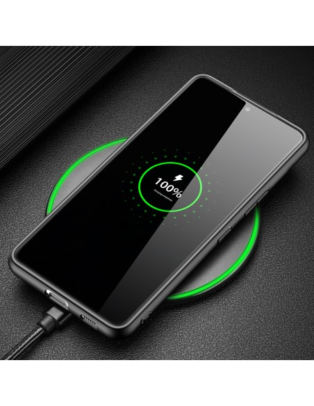 Dux Ducis Fino dėklo dangtelis, padengtas nailono medžiaga, skirtas Samsung Galaxy S22+ (S22 Plus) mėlynai