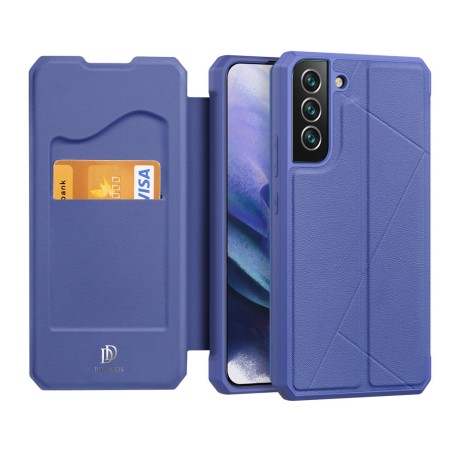 DUX DUCIS Skin X dėklo dėklo dangtelis su atvartu, skirtas Samsung Galaxy S22+ (S22 Plus) mėlynas DUX DUCIS Skin X dėklo dėklo dangtelis su atvartu, skirtas Samsung Galaxy S22+ (S22 Plus) mėlynas