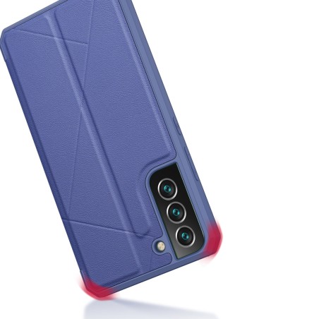 DUX DUCIS Skin X dėklo dėklo dangtelis su atvartu, skirtas Samsung Galaxy S22+ (S22 Plus) mėlynas DUX DUCIS Skin X dėklo dėklo dangtelis su atvartu, skirtas Samsung Galaxy S22+ (S22 Plus) mėlynas