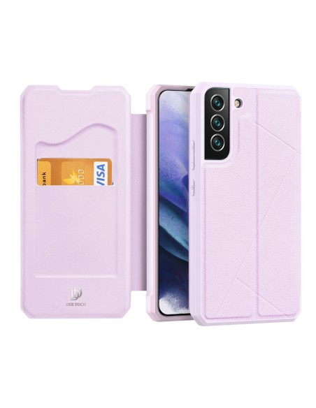 DUX DUCIS Skin X dėklo dėklo dangtelis su atvartu, skirtas Samsung Galaxy S22+ (S22 Plus) rožinis DUX DUCIS Skin X dėklo dėklo dangtelis su atvartu, skirtas Samsung Galaxy S22+ (S22 Plus) rožinis