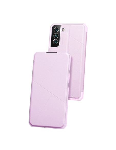 DUX DUCIS Skin X dėklo dėklo dangtelis su atvartu, skirtas Samsung Galaxy S22+ (S22 Plus) rožinis DUX DUCIS Skin X dėklo dėklo dangtelis su atvartu, skirtas Samsung Galaxy S22+ (S22 Plus) rožinis