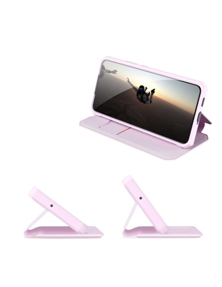 DUX DUCIS Skin X dėklo dėklo dangtelis su atvartu, skirtas Samsung Galaxy S22+ (S22 Plus) rožinis DUX DUCIS Skin X dėklo dėklo dangtelis su atvartu, skirtas Samsung Galaxy S22+ (S22 Plus) rožinis
