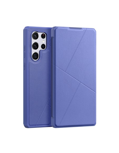DUX DUCIS Skin X dėklo dėklo dangtelis su atvartu, skirtas Samsung Galaxy S22 Ultra blue DUX DUCIS Skin X dėklo dėklo dangtelis su atvartu, skirtas Samsung Galaxy S22 Ultra blue