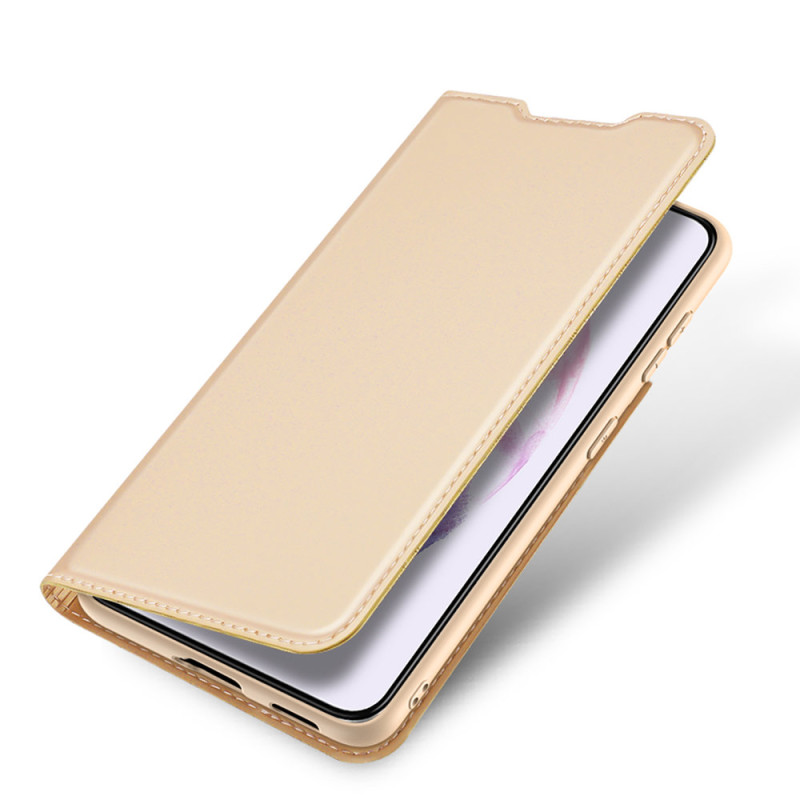 Dux Ducis Skin Pro dėklo dėklo dangtelis su atvartu, skirtas Samsung Galaxy S22 auksui