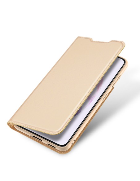 Dux Ducis Skin Pro dėklo dėklo dangtelis su atvartu, skirtas Samsung Galaxy S22 auksui Dux Ducis Skin Pro dėklo dėklo dangtelis su atvartu, skirtas Samsung Galaxy S22 auksui