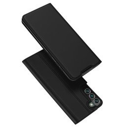 Dux Ducis Skin Pro dėklo dėklo dangtelis su atvartu, skirtas Samsung Galaxy S22+ (S22 Plus) juodas