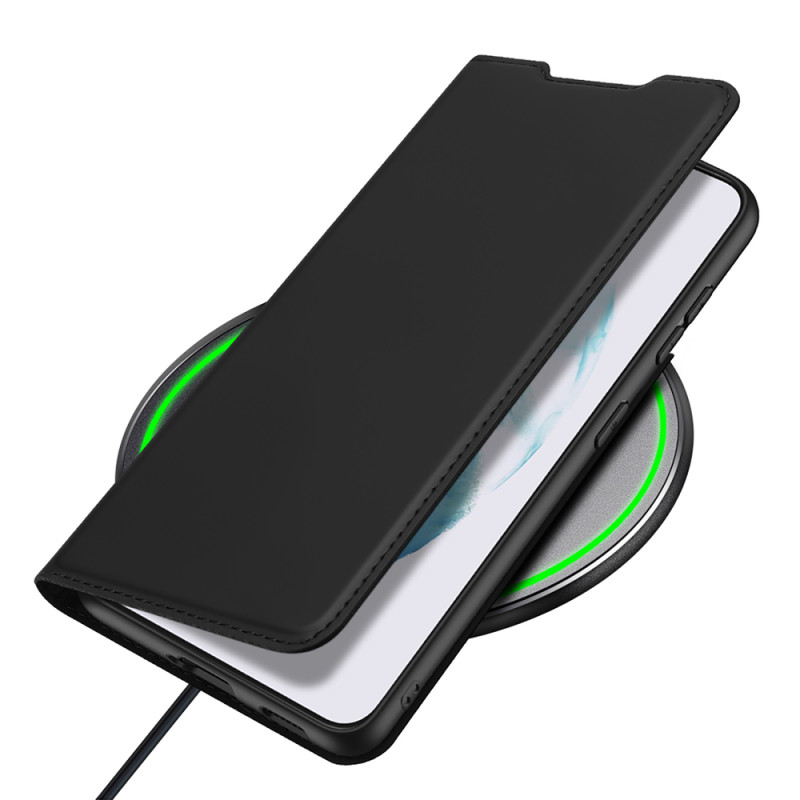 Dux Ducis Skin Pro dėklo dėklo dangtelis su atvartu, skirtas Samsung Galaxy S22+ (S22 Plus) juodas