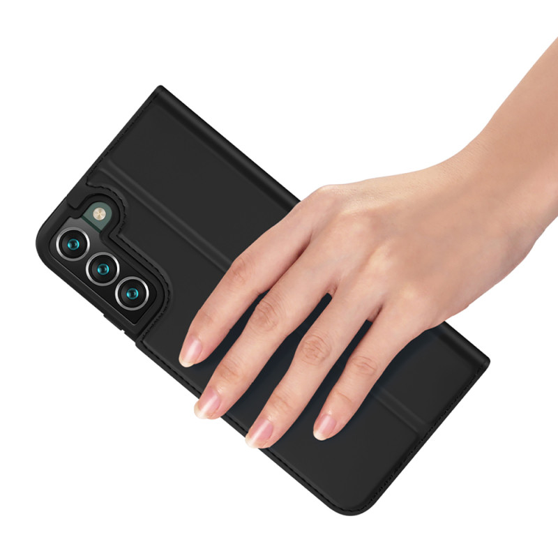 Dux Ducis Skin Pro dėklo dėklo dangtelis su atvartu, skirtas Samsung Galaxy S22+ (S22 Plus) juodas