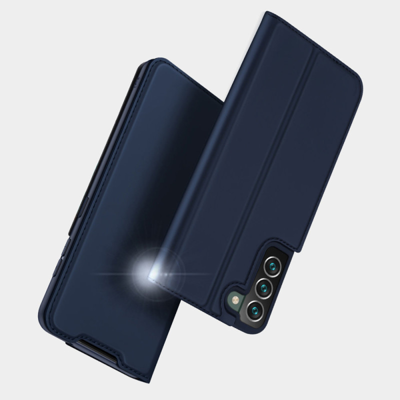 Dux Ducis Skin Pro dėklo dėklo dangtelis su atvartu, skirtas Samsung Galaxy S22+ (S22 Plus) juodas