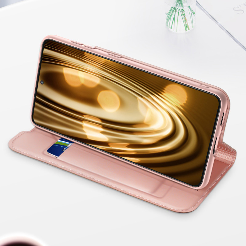 Dux Ducis Skin Pro dėklo dėklo dangtelis su atvartu, skirtas Samsung Galaxy S22+ (S22 Plus) juodas