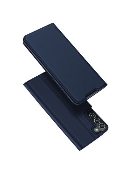 Dux Ducis Skin Pro dėklo dėklo dangtelis su atvartu, skirtas Samsung Galaxy S22+ (S22 Plus) mėlynas Dux Ducis Skin Pro dėklo dėklo dangtelis su atvartu, skirtas Samsung Galaxy S22+ (S22 Plus) mėlynas