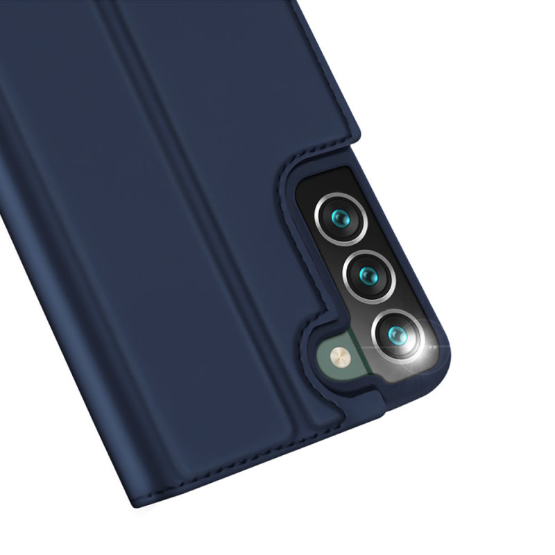 Dux Ducis Skin Pro dėklo dėklo dangtelis su atvartu, skirtas Samsung Galaxy S22+ (S22 Plus) mėlynas