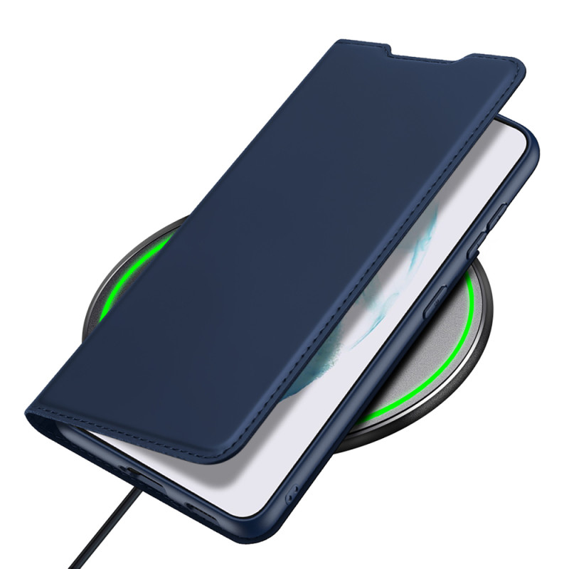 Dux Ducis Skin Pro dėklo dėklo dangtelis su atvartu, skirtas Samsung Galaxy S22+ (S22 Plus) mėlynas