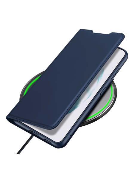 Dux Ducis Skin Pro dėklo dėklo dangtelis su atvartu, skirtas Samsung Galaxy S22+ (S22 Plus) mėlynas Dux Ducis Skin Pro dėklo dėklo dangtelis su atvartu, skirtas Samsung Galaxy S22+ (S22 Plus) mėlynas