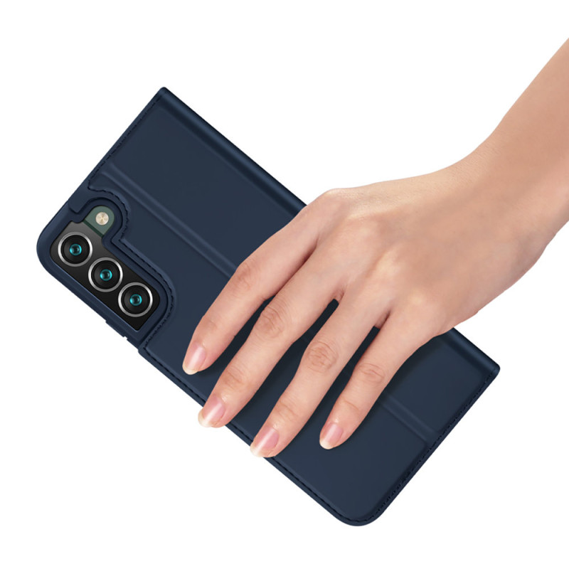 Dux Ducis Skin Pro dėklo dėklo dangtelis su atvartu, skirtas Samsung Galaxy S22+ (S22 Plus) mėlynas