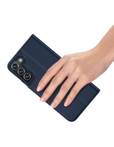 Dux Ducis Skin Pro dėklo dėklo dangtelis su atvartu, skirtas Samsung Galaxy S22+ (S22 Plus) mėlynas Dux Ducis Skin Pro dėklo dėklo dangtelis su atvartu, skirtas Samsung Galaxy S22+ (S22 Plus) mėlynas