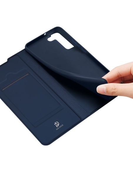 Dux Ducis Skin Pro dėklo dėklo dangtelis su atvartu, skirtas Samsung Galaxy S22+ (S22 Plus) mėlynas Dux Ducis Skin Pro dėklo dėklo dangtelis su atvartu, skirtas Samsung Galaxy S22+ (S22 Plus) mėlynas