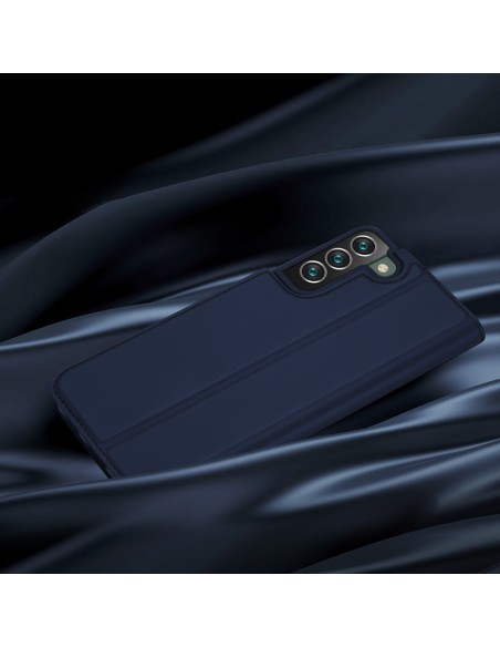 Dux Ducis Skin Pro dėklo dėklo dangtelis su atvartu, skirtas Samsung Galaxy S22+ (S22 Plus) rožinis