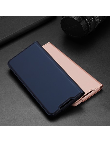 Dux Ducis Skin Pro dėklo dėklo dangtelis su atvartu, skirtas Samsung Galaxy S22+ (S22 Plus) rožinis