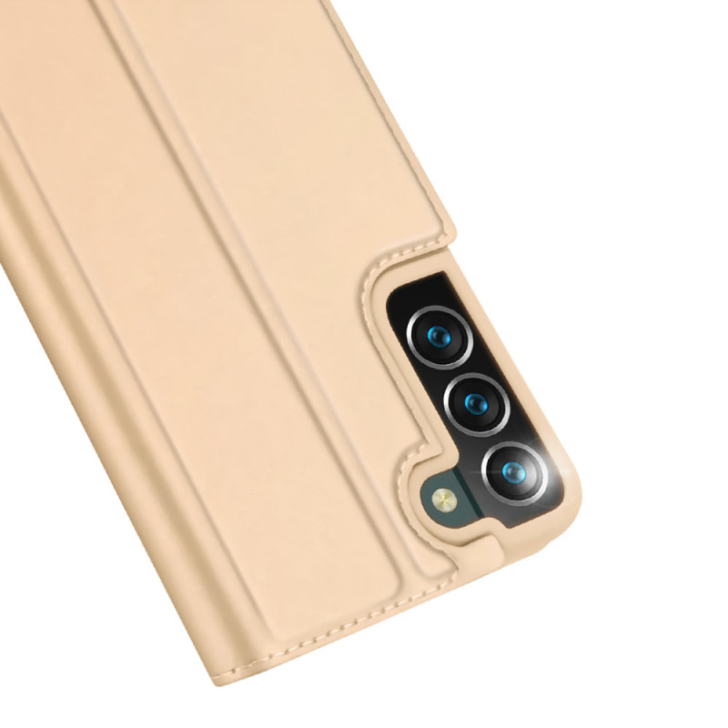 Dux Ducis Skin Pro dėklo dėklo dangtelis su atvartu, skirtas Samsung Galaxy S22+ (S22 Plus) auksui