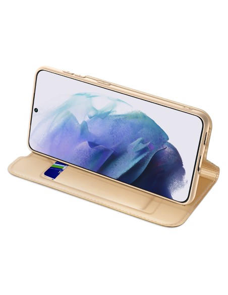 Dux Ducis Skin Pro dėklo dėklo dangtelis su atvartu, skirtas Samsung Galaxy S22+ (S22 Plus) auksui Dux Ducis Skin Pro dėklo dėklo dangtelis su atvartu, skirtas Samsung Galaxy S22+ (S22 Plus) auksui
