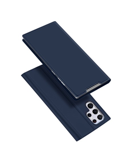 Dux Ducis Skin Pro dėklo dėklo dangtelis su atvartu, skirtas Samsung Galaxy S22 Ultra blue Dux Ducis Skin Pro dėklo dėklo dangtelis su atvartu, skirtas Samsung Galaxy S22 Ultra blue
