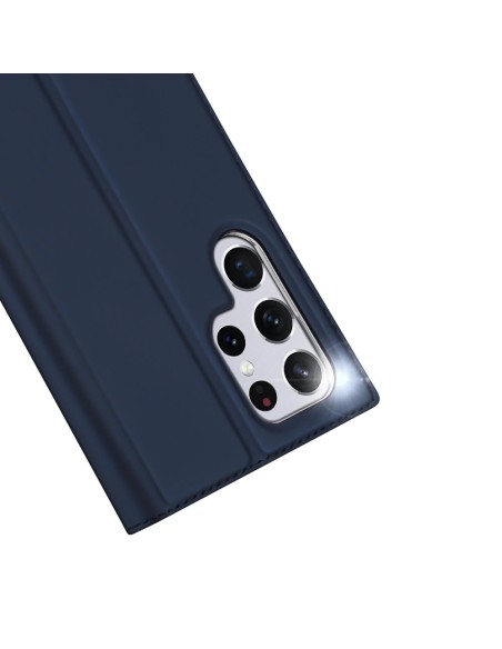 Dux Ducis Skin Pro dėklo dėklo dangtelis su atvartu, skirtas Samsung Galaxy S22 Ultra blue Dux Ducis Skin Pro dėklo dėklo dangtelis su atvartu, skirtas Samsung Galaxy S22 Ultra blue