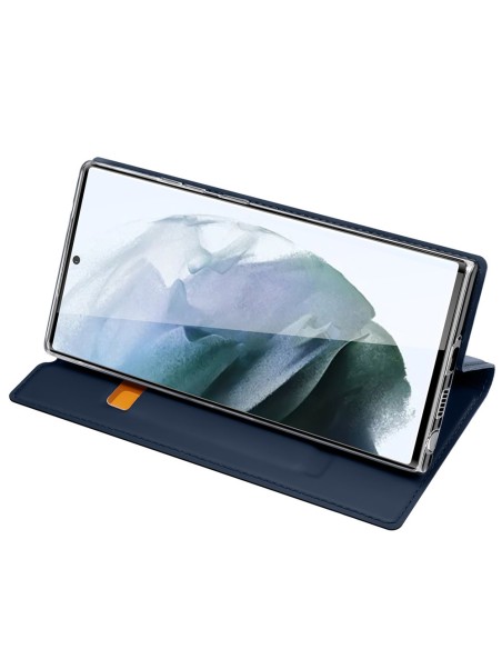 Dux Ducis Skin Pro dėklo dėklo dangtelis su atvartu, skirtas Samsung Galaxy S22 Ultra blue Dux Ducis Skin Pro dėklo dėklo dangtelis su atvartu, skirtas Samsung Galaxy S22 Ultra blue