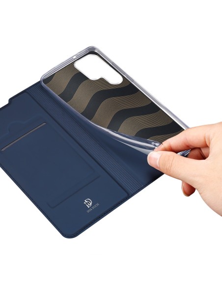 Dux Ducis Skin Pro dėklo dėklo dangtelis su atvartu, skirtas Samsung Galaxy S22 Ultra blue Dux Ducis Skin Pro dėklo dėklo dangtelis su atvartu, skirtas Samsung Galaxy S22 Ultra blue