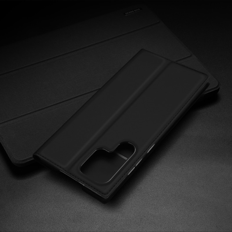Dux Ducis Skin Pro dėklo dėklo dangtelis su atvartu, skirtas Samsung Galaxy S22 Ultra blue