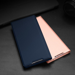 Dux Ducis Skin Pro dėklo dėklo dėklas su atvartu, skirtas Samsung Galaxy S22 Ultra pink