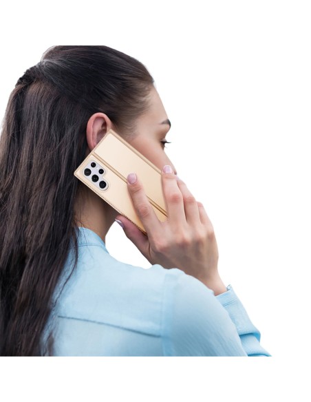 Dux Ducis Skin Pro dėklo dėklo dangtelis su atvartu, skirtas Samsung Galaxy S22 Ultra auksui Dux Ducis Skin Pro dėklo dėklo dangtelis su atvartu, skirtas Samsung Galaxy S22 Ultra auksui