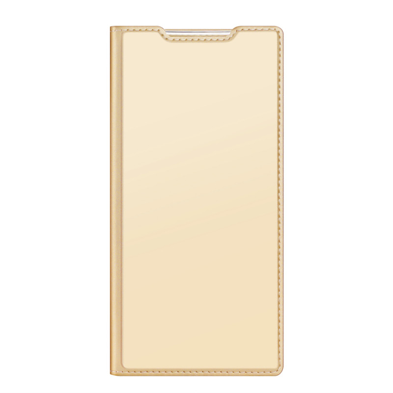 Dux Ducis Skin Pro dėklo dėklo dangtelis su atvartu, skirtas Samsung Galaxy S22 Ultra auksui