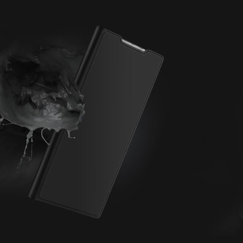 Dux Ducis Skin Pro dėklo dėklo dangtelis su atvartu, skirtas Samsung Galaxy S22 Ultra auksui