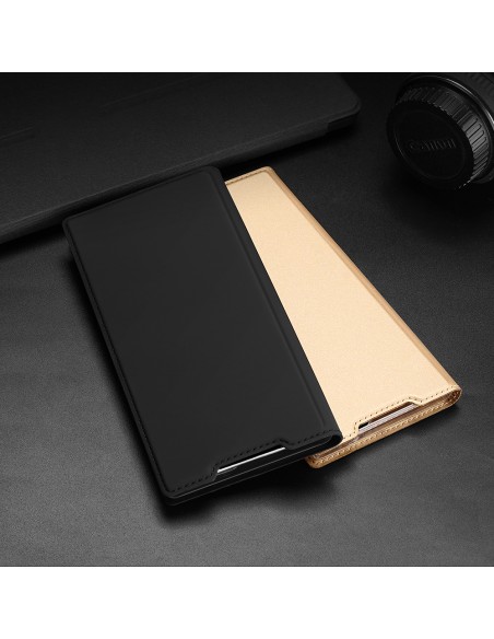 Dux Ducis Skin Pro dėklo dėklo dangtelis su atvartu, skirtas Samsung Galaxy S22 Ultra auksui Dux Ducis Skin Pro dėklo dėklo dangtelis su atvartu, skirtas Samsung Galaxy S22 Ultra auksui