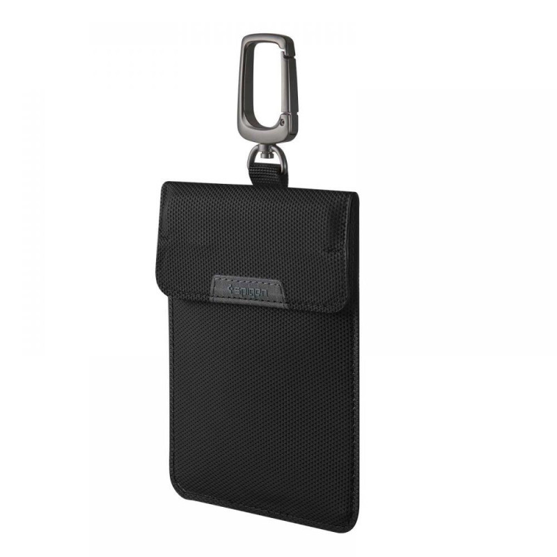 Apsaugos nuo vagystės Spigen Pouch Keyless RFID signalo blokatorius - juodas