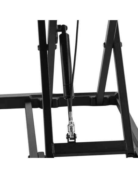 Stalo stovo darbo vieta nešiojamojo kompiuterio monitoriui reguliuojama 110-505 mm iki 15 kg Stalo stovo darbo vieta nešiojamojo kompiuterio monitoriui reguliuojama 110-505 mm iki 15 kg