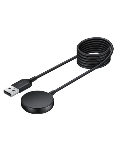 Samsung belaidis įkroviklis, skirtas Galaxy Watch Active / Active 2 / Watch 3 / Watch 4 juodas (EP-OR825BBEGWW)